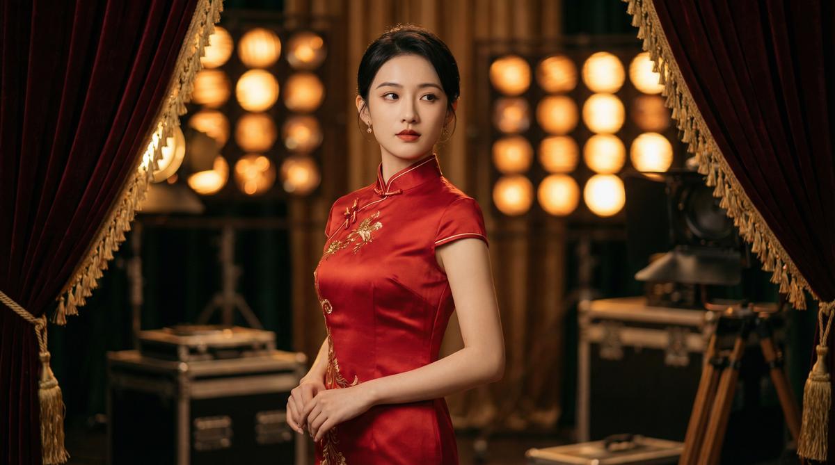 网红主播旗袍写真视频